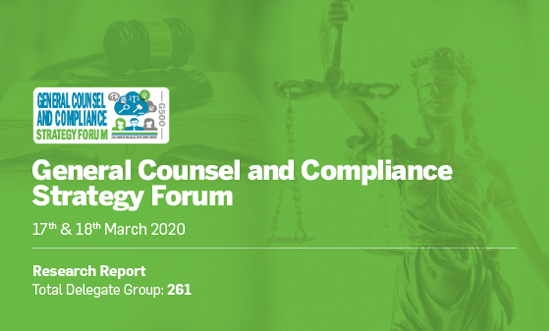 General Counsel and Compliance Strategy Forum (March 2020)